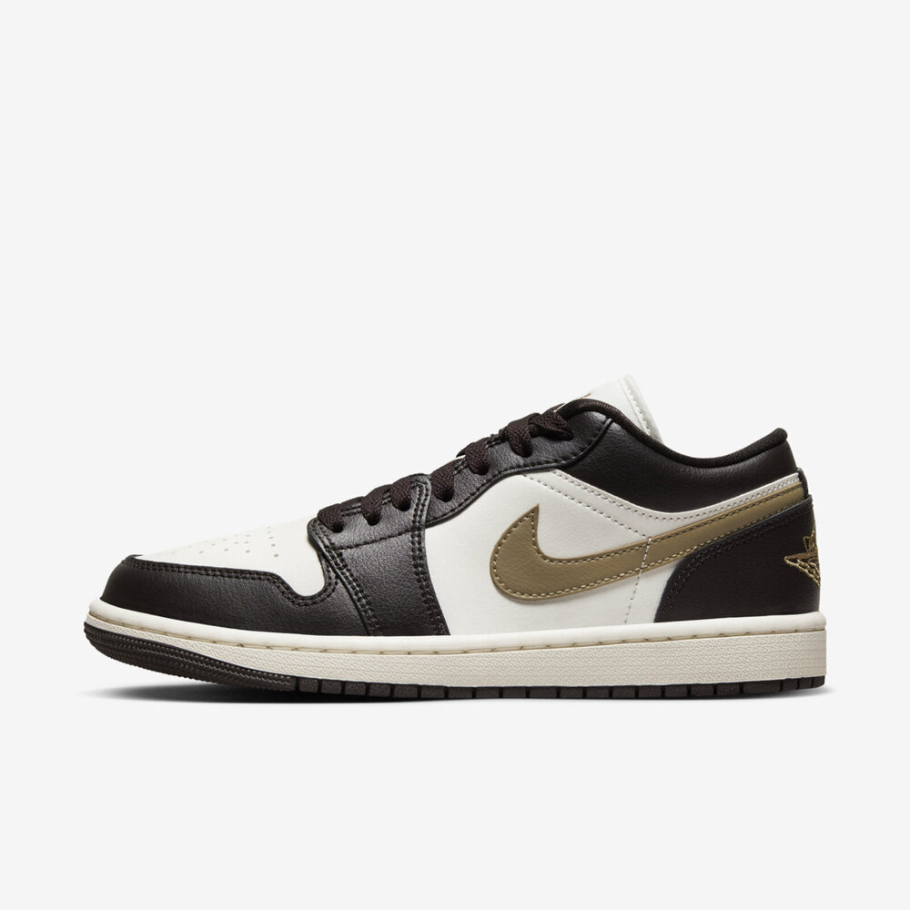 Nike Wmns Air Jordan 1 Low [DC0774-200] 男女休閒鞋喬丹皮革穿搭摩卡