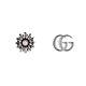 GUCCI GG MARMONT 雙G 花朵造型 耳環 925純銀 古馳 product thumbnail 1