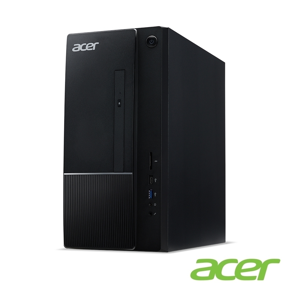 (福利品)Acer TC-866 八代i3四核桌上型電腦(i3-8100/4G/1T/Win10h)
