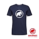 【Mammut 】Classic T-Shirt Men 經典LOGO短袖上衣 海洋藍 男款 #1017-02240 product thumbnail 1