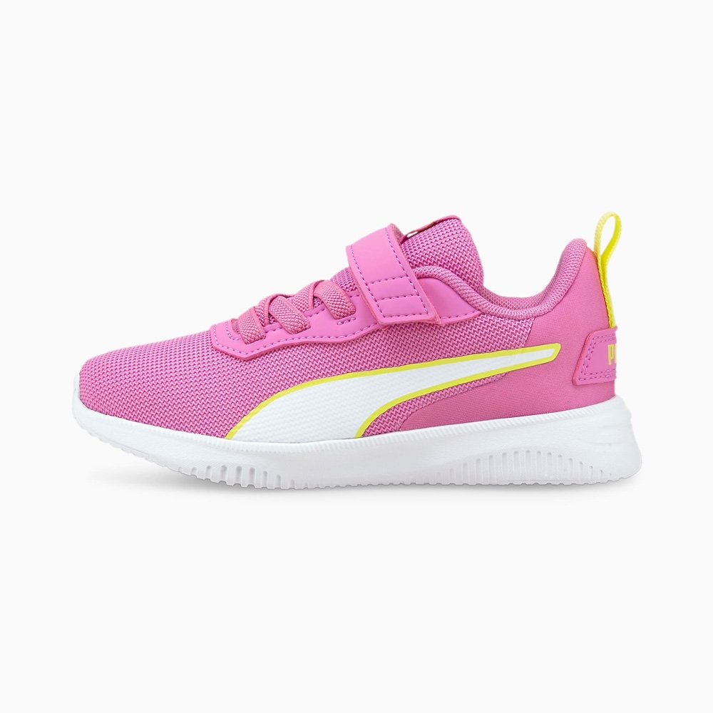 PUMA Flyer Flex AC PS中大童 跑步鞋-粉-37638308