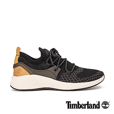 Timberland 男款FlyRoam黑色編織運動鞋