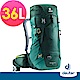 【deuter德國】FUTURA PRO透氣網架背包36L(3401118深綠/登山包) product thumbnail 1