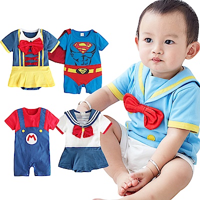 Baby童衣 角色扮演造型服 短袖連身衣 日系水手服包屁衣 32005