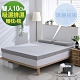 House Door 吸濕排濕表布10cm藍晶靈涼感記憶床墊全配組-雙人5尺 product thumbnail 5