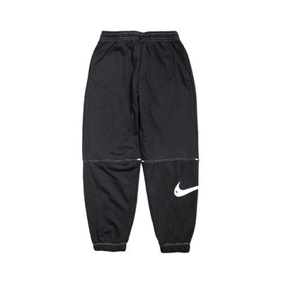 Nike 長褲 NSW Joggers Pants 女款 運動休閒 縮口褲 街頭風 口袋 勾勾 黑 白 DM6206-010