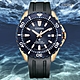 CITIZEN 星辰 PROMASTER 光動能不鏽鋼防水200米潛水錶-藍色 黑膠帶44.5mm BN0196-01L product thumbnail 1