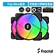 【Fractal Design】Aspect RGB 14cm 散熱風扇-黑-3入包裝 product thumbnail 1