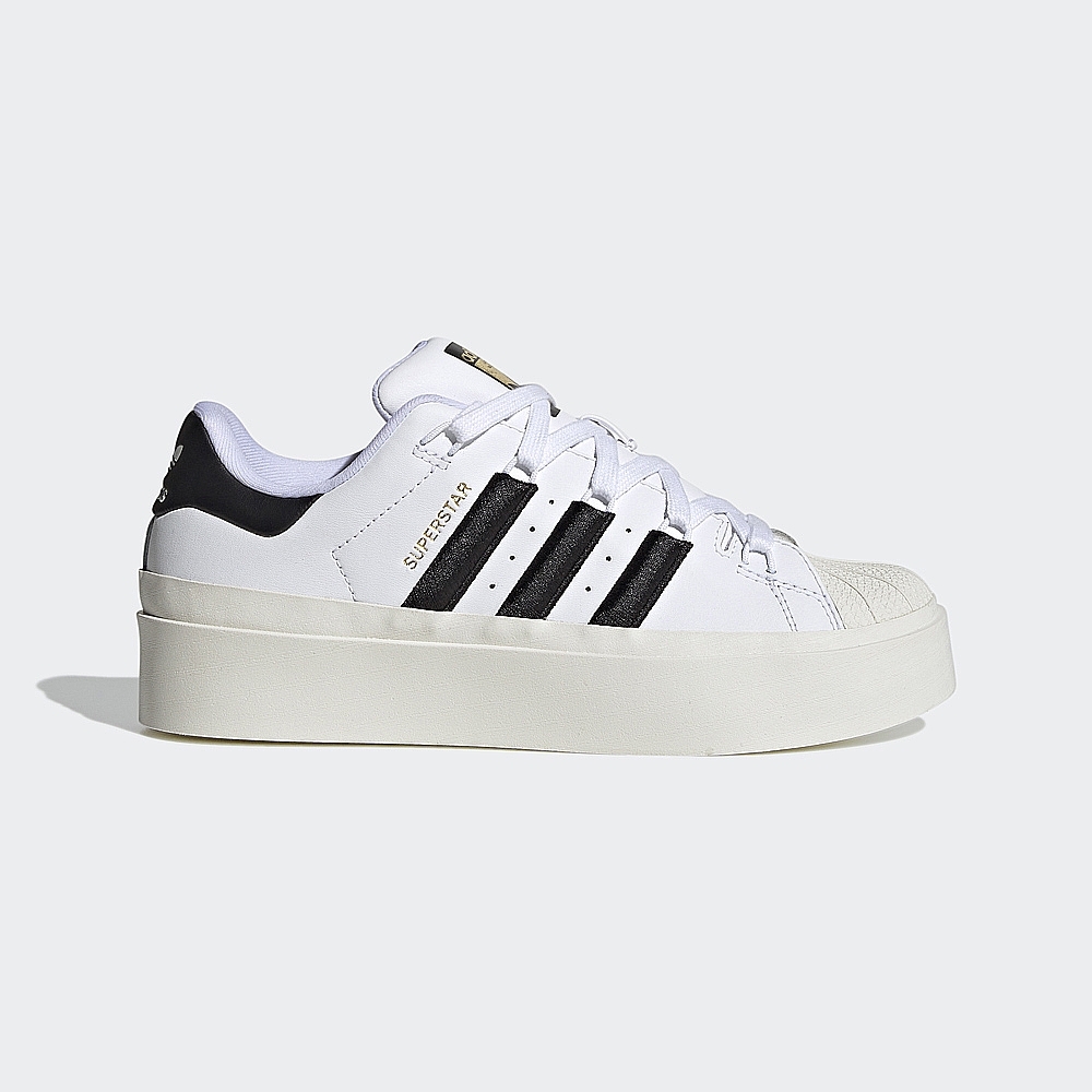 ADIDAS SUPERSTAR BONEGA 厚底 女休閒鞋-白-GY5250