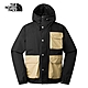 【The North Face 官方旗艦】北面男款黑色防水透氣多口袋連帽衝鋒衣｜7W7FUK2 product thumbnail 1