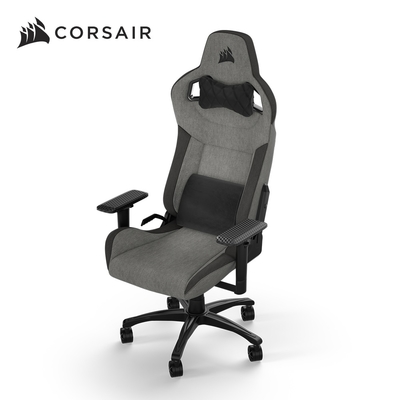 CORSAIR 海盜船 T3-RUSH V2 電競椅-灰+黑(含安裝) /CF-9010056-WW