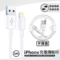 Apple 蘋果 Lightning to USB連接 傳輸充電線 100cm