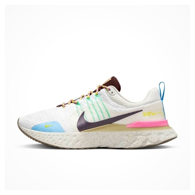 NIKE REACT INFINITY RUN FK 3 男慢跑運動鞋-白彩-FJ7068120