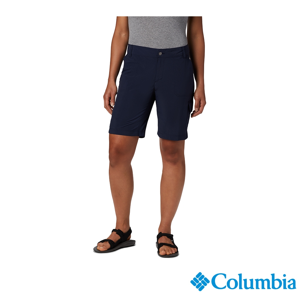 Columbia 哥倫比亞 女款 - UPF50快排短褲-深藍 UAR26690NY / S22