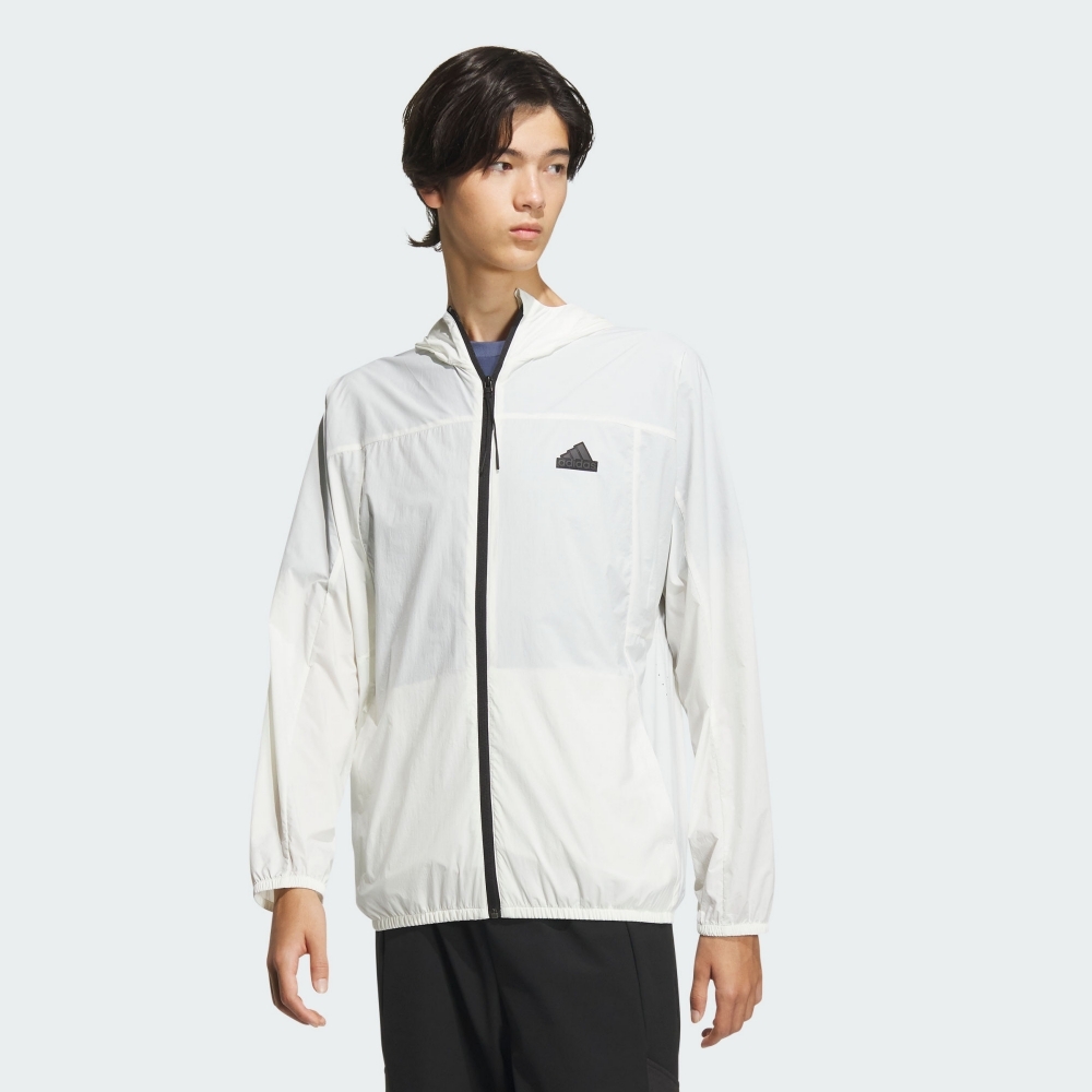 adidas 愛迪達 外套 男款 運動連帽外套 亞規 TH LW WV JKT 白 IT3942