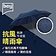 【德國boy】抗UV三折防風晴雨傘_幾何-午夜藍 product thumbnail 1