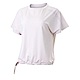 Mizuno [K2TAB20302] 女 短袖 T恤 瑜珈 運動 休閒 彈性 舒適 抗紫外線 美津濃 燕麥白 product thumbnail 1
