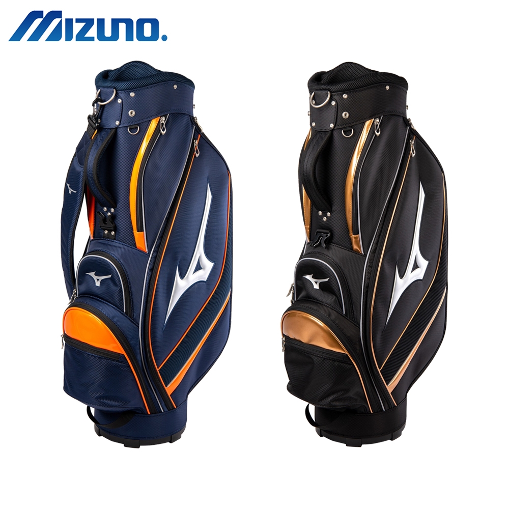 【MIZUNO 美津濃】高爾夫球袋 全開式子袋 時尚配色 輕量好揹好提(#5LTC2211)