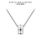 Daniel Wellington DW 項鍊 Emalie Necklace 經典雙色項鍊-極光銀x白 DW00400304 product thumbnail 1