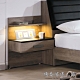 WAKUHOME 瓦酷家具 Dean工業風 懸空式床頭櫃-48x37x70cm product thumbnail 1