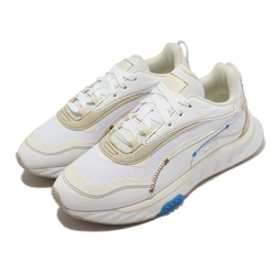 Puma 休閒鞋 Wild Rider Unfold Infuce 女鞋 米白 厚底 38405001