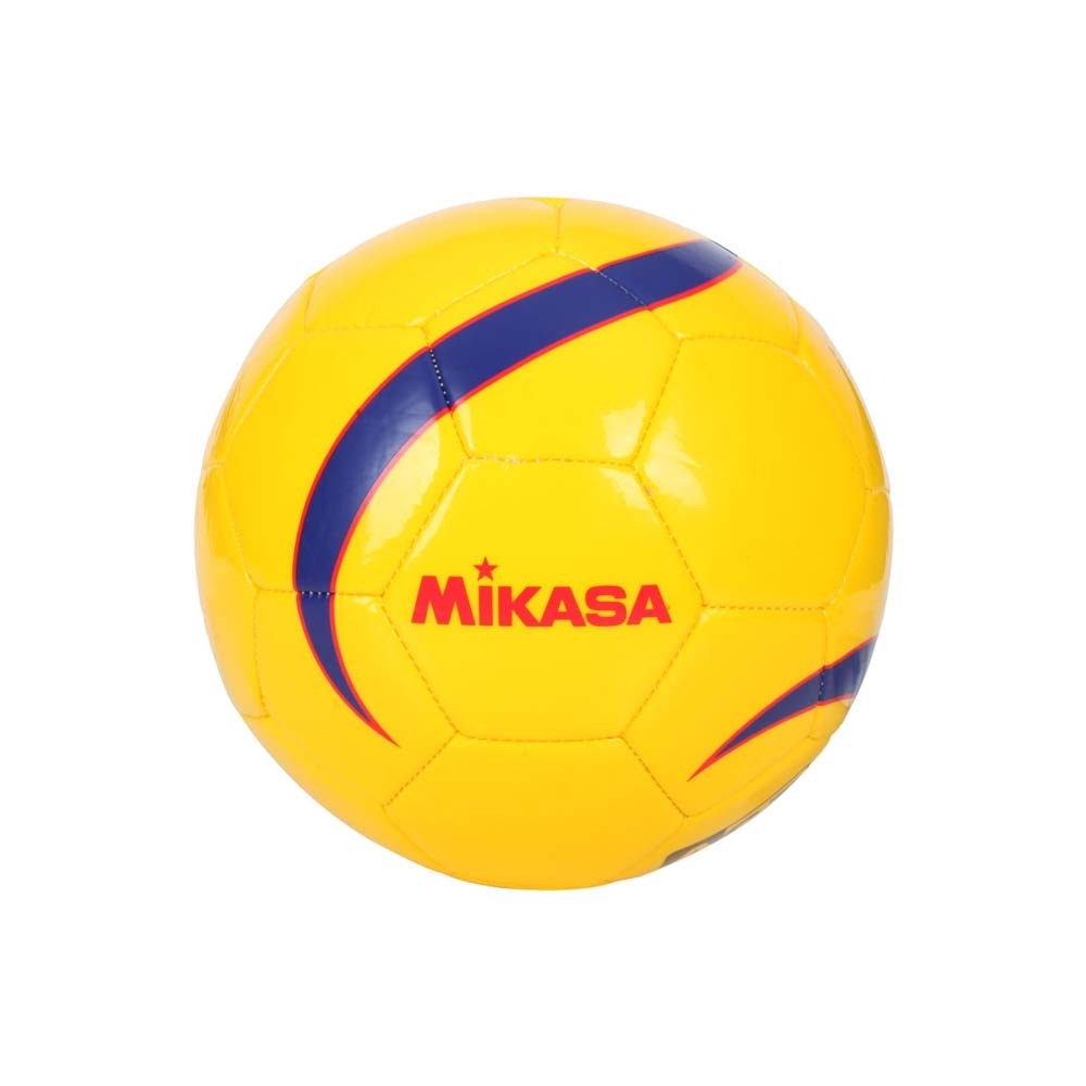 MIKASA 合成皮手縫5人制足球-訓練 5號球 運動 FSC62Y 黃紅藍