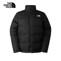 【The North Face 官方旗艦】北面男款黑色防潑水舒適保暖立領羽絨外套｜88R5JK3