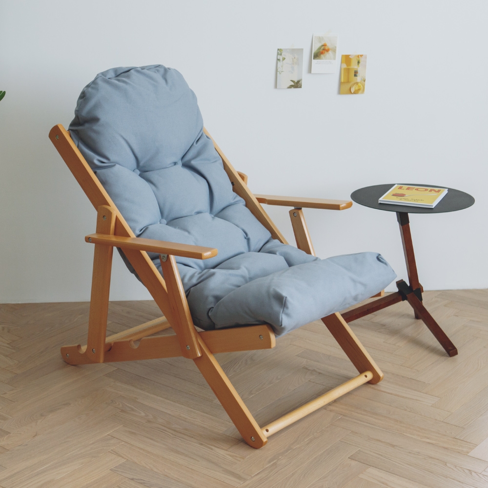 完美主義 簡約文青舒適可折疊沙發椅(4色)
