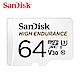 SanDisk高耐用microSDHC記憶卡 64GB 公司貨 product thumbnail 1