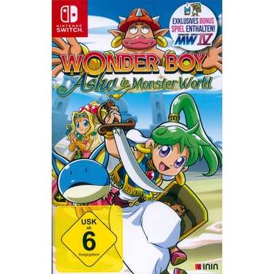 神奇男孩 雅莎在怪物世界 WONDER BOY ASHA in Monster World - NS Switch 中英日文歐版