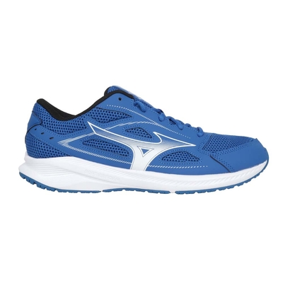 MIZUNO MAXIMIZER 26 男慢跑鞋-3E-寬楦 反光 美津濃 K1GA240004 藍白