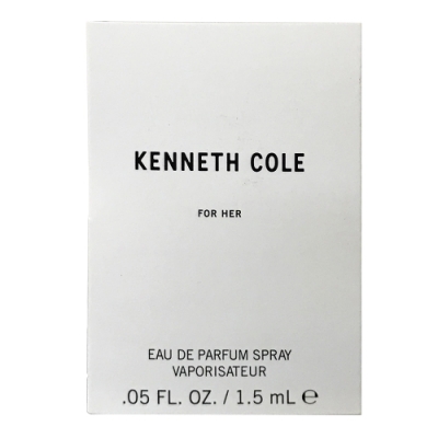 *(即期品)KENNETH COLE肯尼斯‧寇爾 自由心境女性淡香精針管 1.5ml 效期至2024年3月