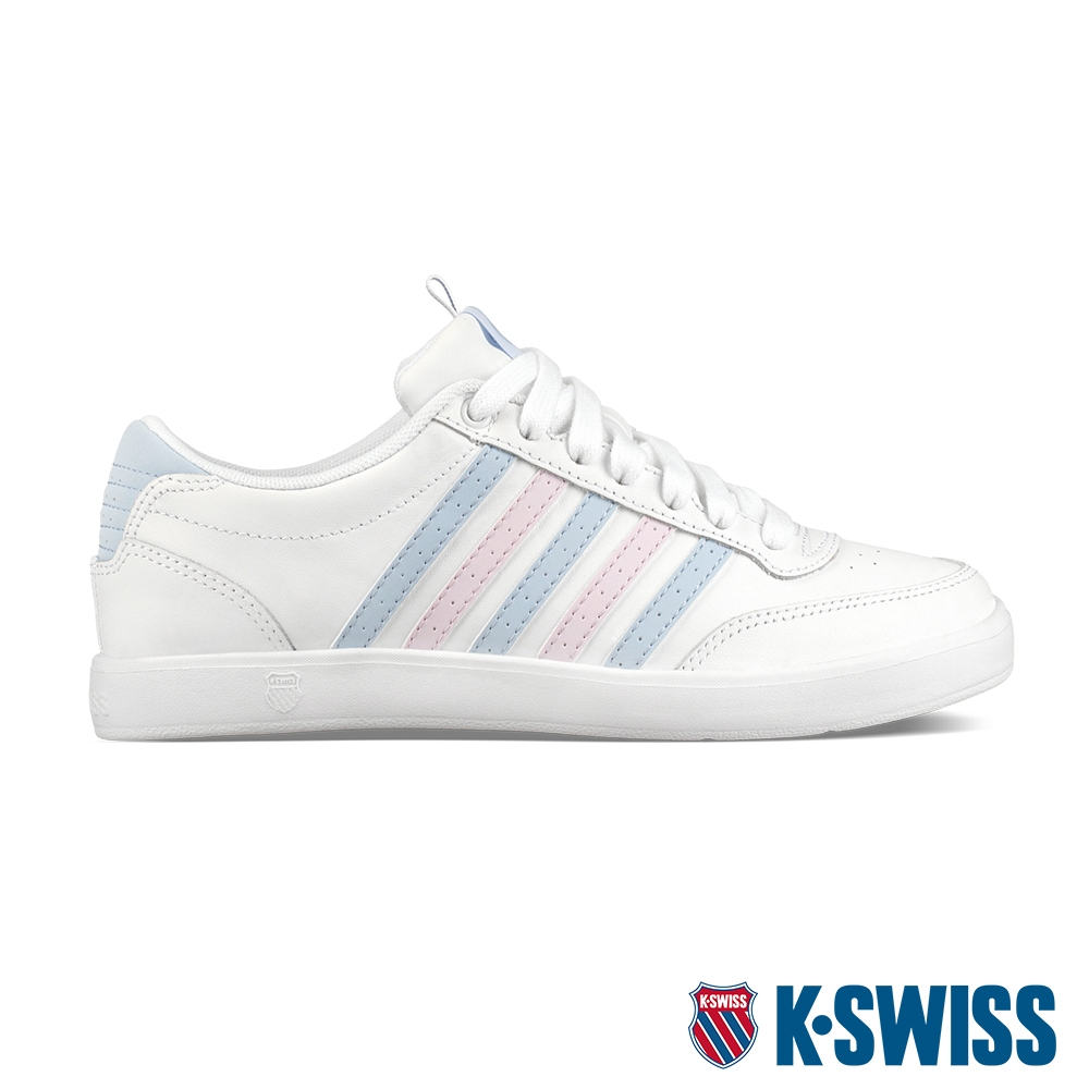 K-SWISS Court Lite CMF時尚運動鞋-女-白/粉藍/粉紫