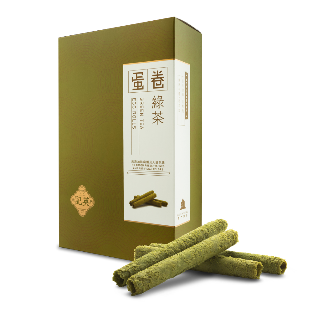 英記餅家 綠茶蛋捲 165g