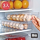 日本霜山 長型可疊式冰箱用14格雞蛋保鮮盒-3入 product thumbnail 1