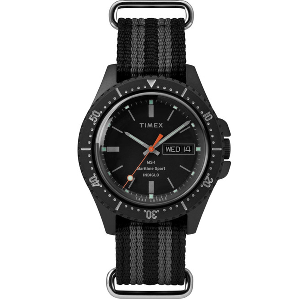 TIMEX 天美時 x TODD SNYDER聯名限量 MS-1復刻手錶 (黑 TXTW2R83200)