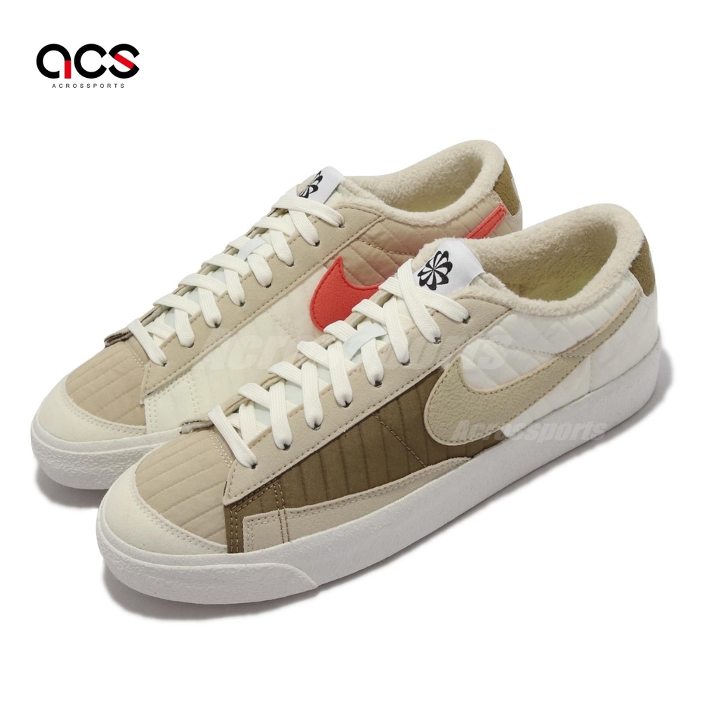 Nike 休閒鞋 Blazer Low 77 LX NN 男鞋 經典鞋款 拼接設計 內襯保暖 風車logo 彩 DD8026100