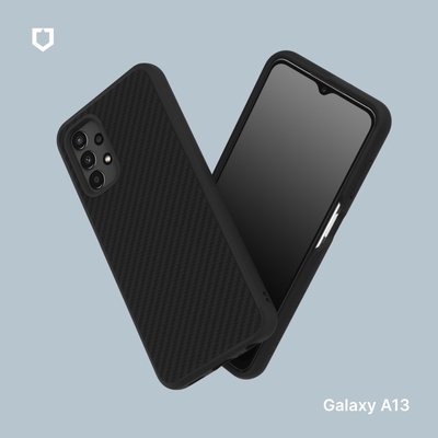 犀牛盾 Samsung A13 SolidSuit防摔背蓋手機殼-碳纖維紋路