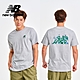 【New Balance】 NB書櫃插畫短袖上衣_男性_灰色_MT41586AG product thumbnail 1