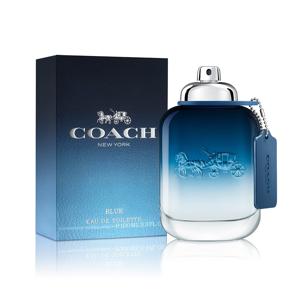 *COACH Blue 時尚藍調男性淡香水100ml EDT-公司貨