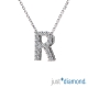 Just Diamond Love Words系列18K金鑽石墜子-R product thumbnail 1