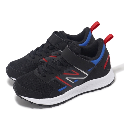 New Balance 休閒鞋 Fresh Foam 650 V1 Wide 中童 寬楦 黑紅 魔鬼氈 小朋友 運動鞋 NB YU650BR1-W