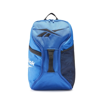 Reebok 後背包 Tech Style GR Backpack 藍 黑 白 雙肩背 側袋 筆電包 大容量 書包 FL5164