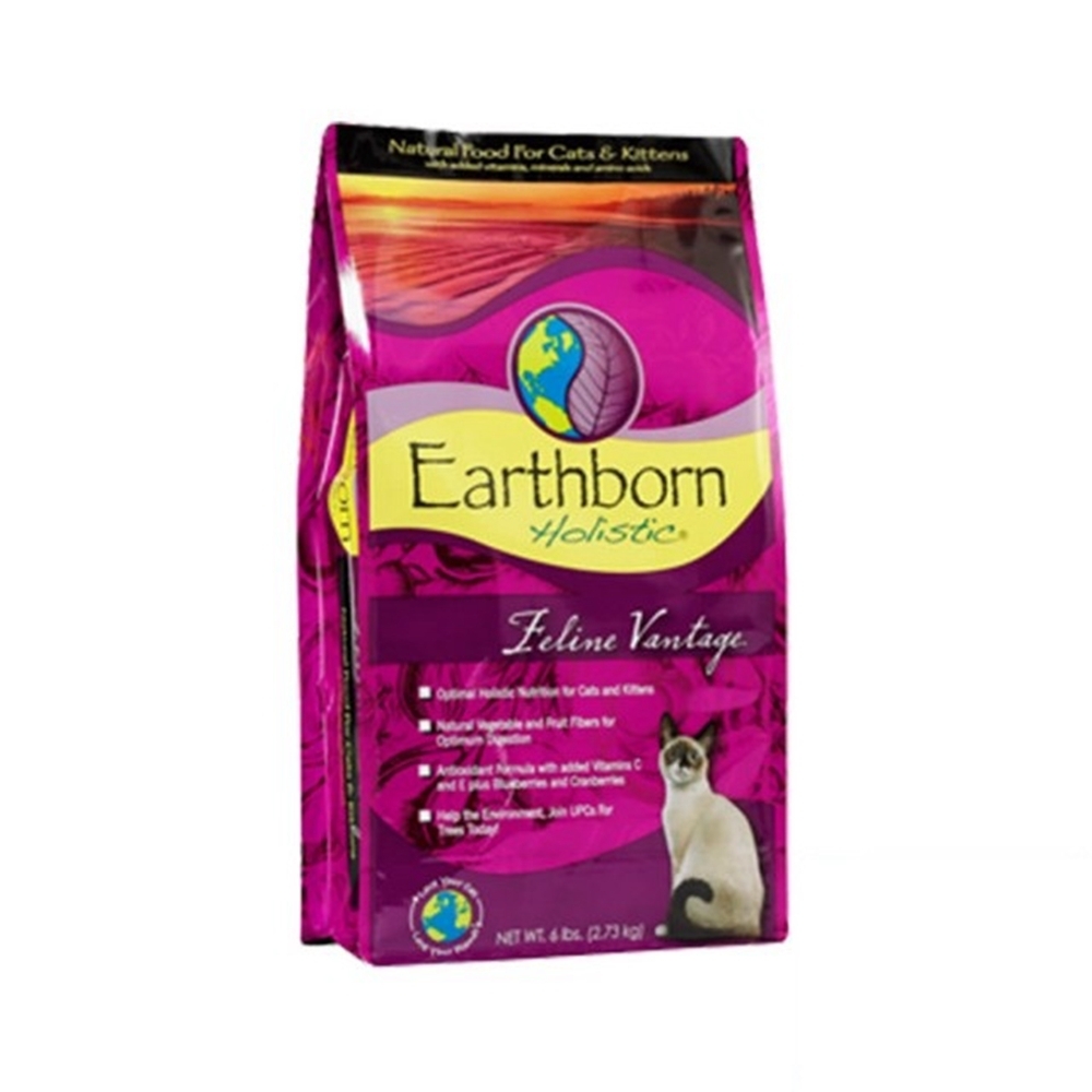 Earthborn原野優越-室內貓配方-雞肉+蘋果+蔓越莓 5LBS/2.27kg (EB-0202) 兩包組