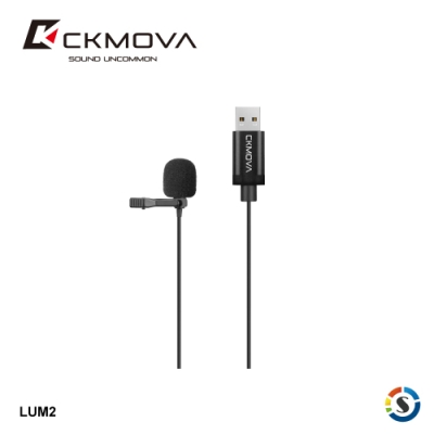 CKMOVA 全向電容式領夾式麥克風 LUM2 (USB)
