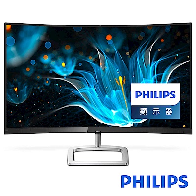 PHILIPS 278E9QHSB 27型 VA曲面電腦螢幕