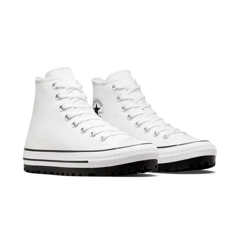 【CONVERSE】 CTAS CITY TREK HI WHITE 帆布鞋 運動鞋 女 - A06775C