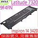 DELL 9F4FN 2VKW9 電池 適用 戴爾 Latitude 7320 Detachable T04H T04H001 Inspiron 14 3420 product thumbnail 1