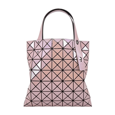 ISSEY MIYAKE 三宅一生 BAOBAO PRISM MATTE 7X7托特包-淺粉