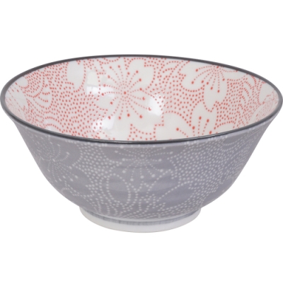 《Tokyo Design》瓷製餐碗(櫻花灰15cm)